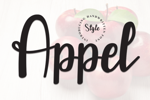 Appel: The Handwritten Typeface That Stops the Scroll