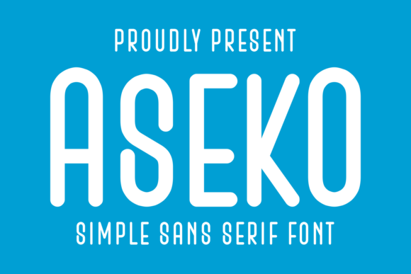 Aseko: A Bold Sans Serif for Digital Campaigns