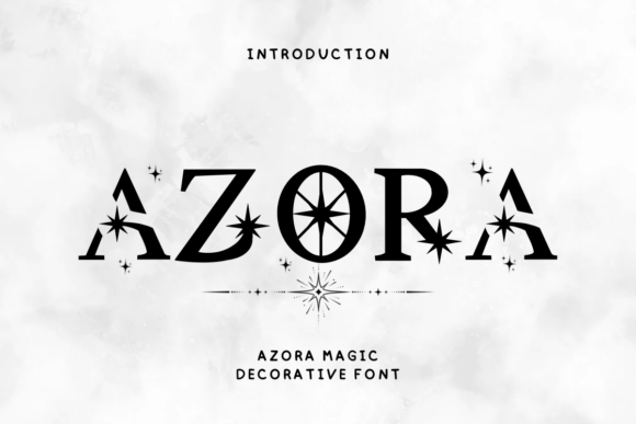 Azora Magic: A Decorative Typeface for Modern Web Design