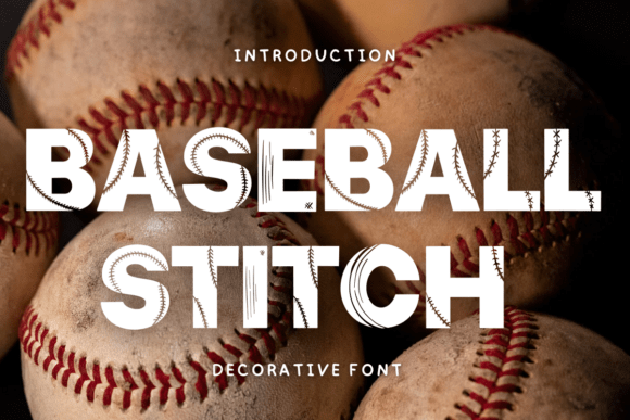 Baseball Stitch: A Designer's Take on Sports Typography