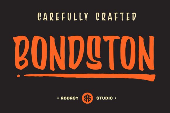 Bondston Typeface: A Bold Choice for Editorial Design