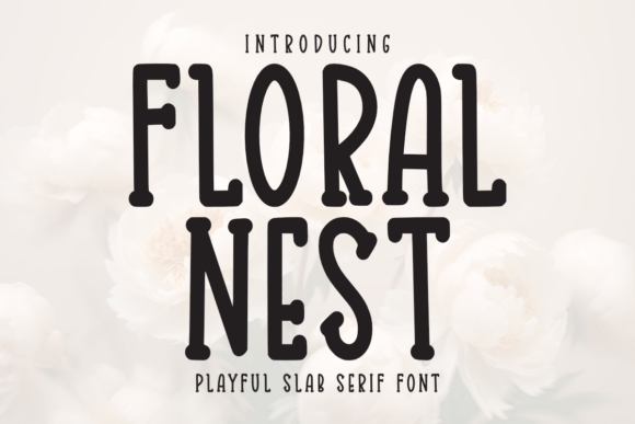Boost Campaign Clarity with the Floral Nest Typeface