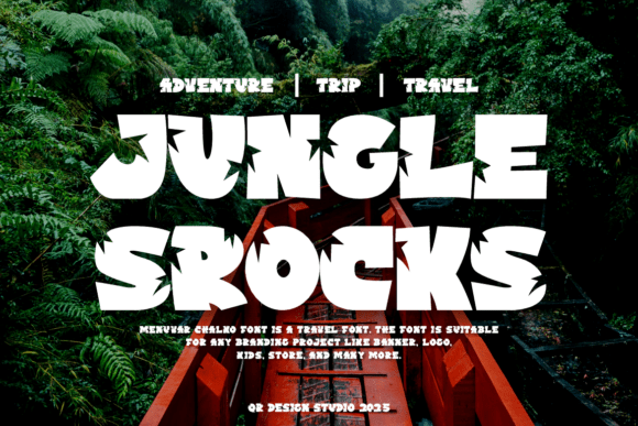 Boost Your Brand with the Jungle Srocks Typeface
