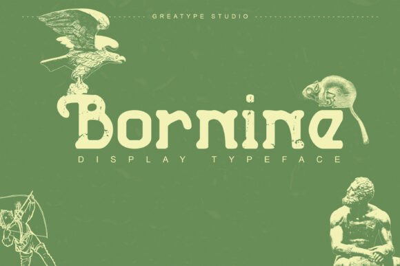 Bornine Typeface Review: Bold Style for Modern Brands