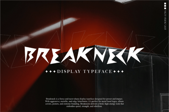 Breakneck: The Bold Typeface for High-Impact Campaigns