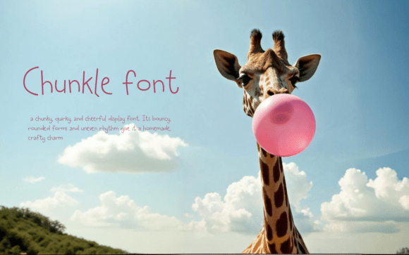 Chunkle Font Review: A Playful Sans Serif for Bold Brands