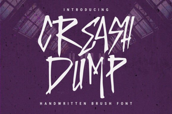 Creash Dump Font Review: Raw Energy for Bold Branding