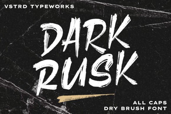 Dark Rusk: A Bold Typeface for Editorial Impact