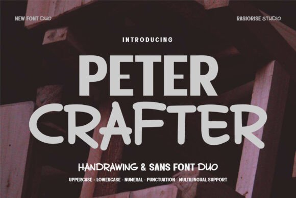 Designing with Peter Crafter: A Versatile Typeface for Modern Brands