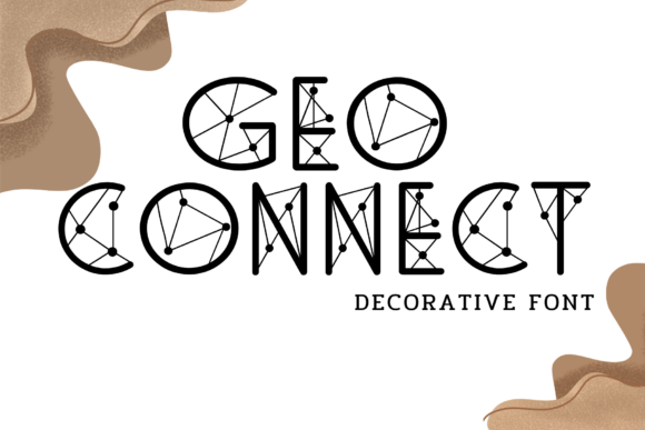 Geoconnect: A Bold Geometric Font