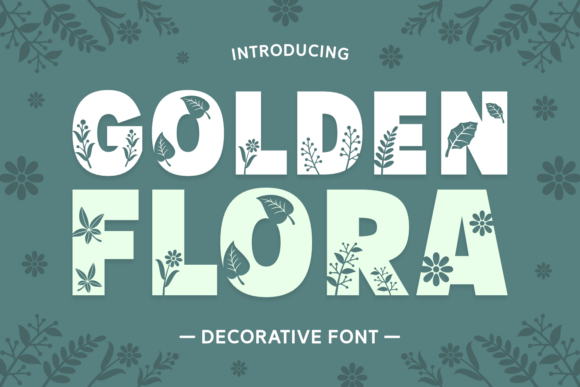 Golden Flora Font