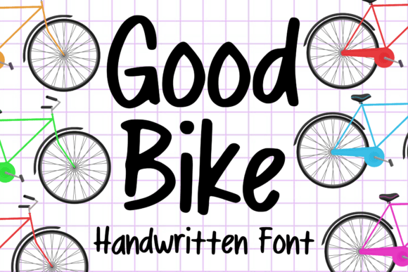 Good Bike: A Handwritten Typeface for Bold Web Design