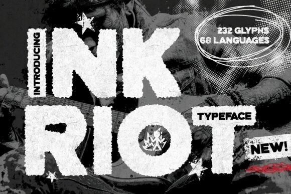 Inkriot Regular: Bold Typography for Web Design