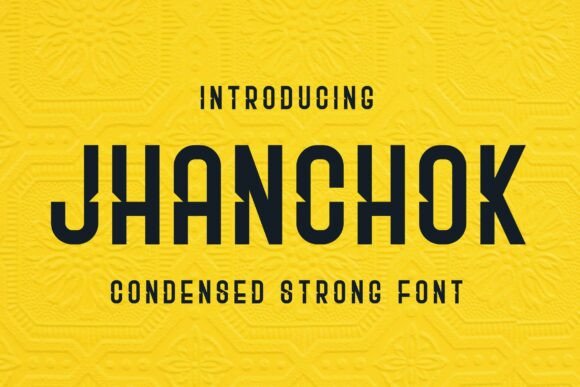 Jhanchok: A Bold Font for Business