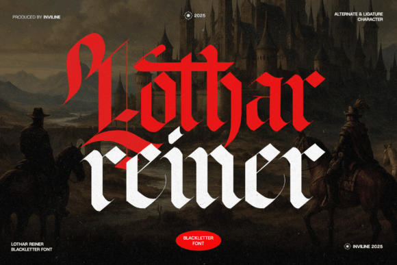 Lotharreiner Regular: A Bold Font for Web Design
