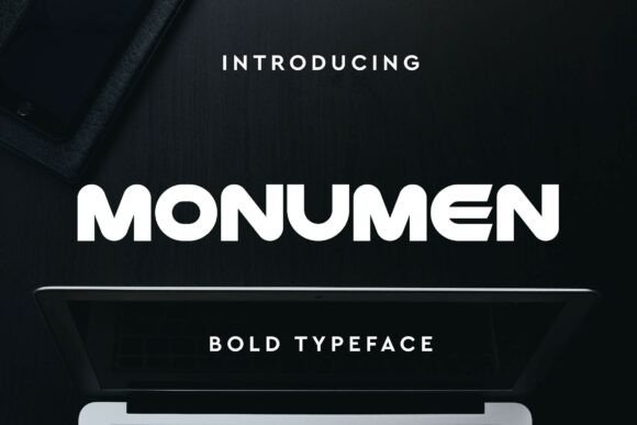 Monumen: A Bold Typeface for Impactful Design