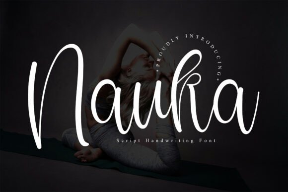 Nauka: A Playful Script Font for Editorial Design