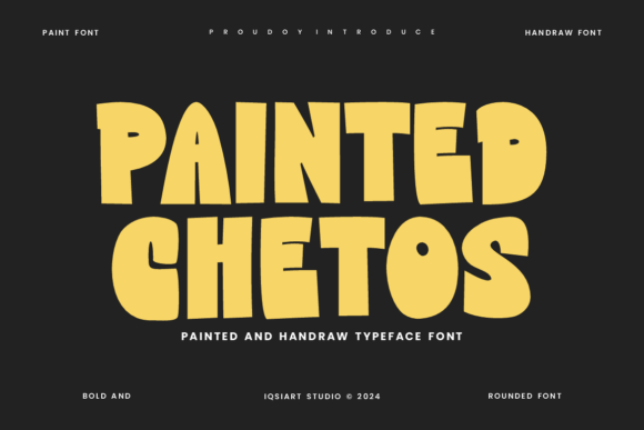 Painted Chetos Font Review: A Bold Choice for Brand Identity