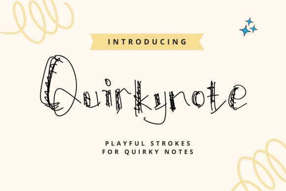 Quirkynote: The Handwritten Font for Crafters