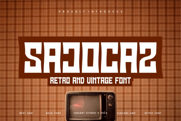 Sajocaz: A Bold Serif Font for Memorable Brand Identity