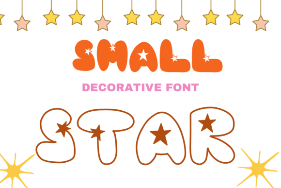 Small Star Font: A Creative Touch