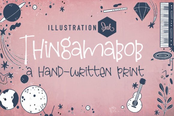 Thingamabob Font: A Playful Typeface for Small Business Branding