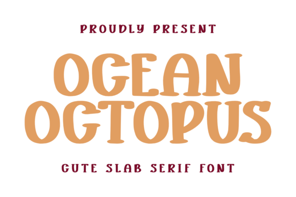 Upgrade Your Brand with the Ocean Octopus Typeface