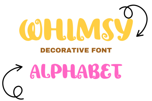Whimsy Alphabet: A Playful Font for Creative Makers