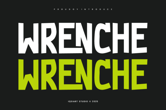 Wrenche: The Bold Typeface That Elevates Small Business Brands